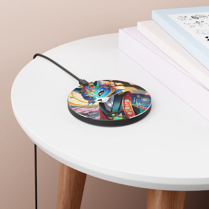 Cyberpunk Samurai Wireless Charger
