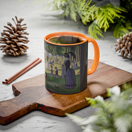 A Sunday on La Grande Jatte by Georges Seurat Colorful Mugs (11oz, 15oz)