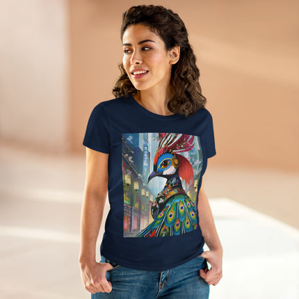 Techno Plumes Cotton Tee