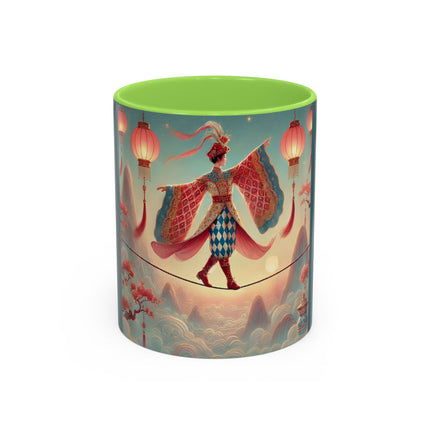 The Lantern Walker Colorful Mugs (11oz, 15oz)