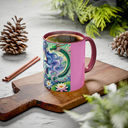 Fairy of the Koi Pond Colorful Mugs (11oz, 15oz)