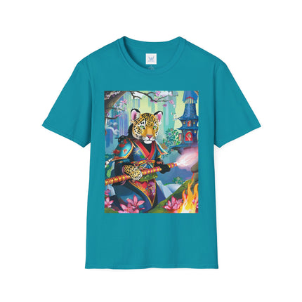 Cyberpunk Leopard Softstyle T-Shirt