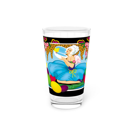 Blooms and Chicks Glass, 16oz