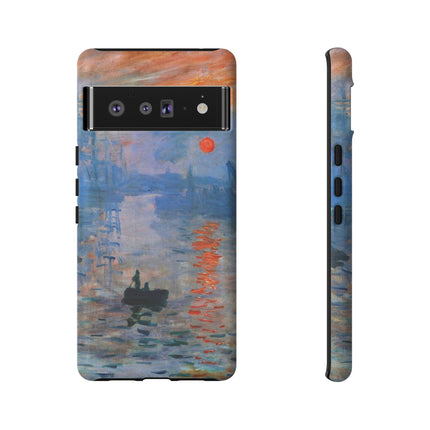 Sunrise by Claude Monet Phone Cases
