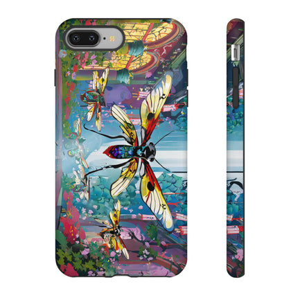 Neon Swarm Phone Cases