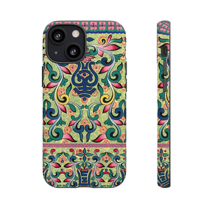 Colorful Flower Pattern by Owen Jones Phone Cases