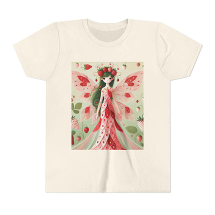 Strawberry Fairy Delight Youth Short Sleeve Tee