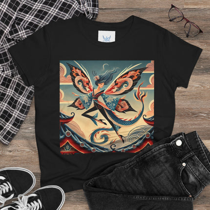 Dragon Fairy of the Temple Cotton Tee
