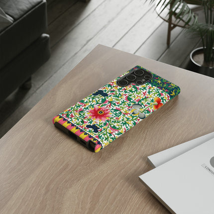 Colorful Floral Pattern by Owen Jones Phone Cases