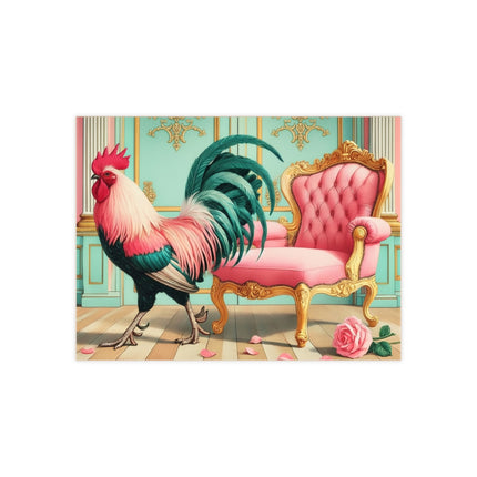 The Salon Rooster Ceramic Tile