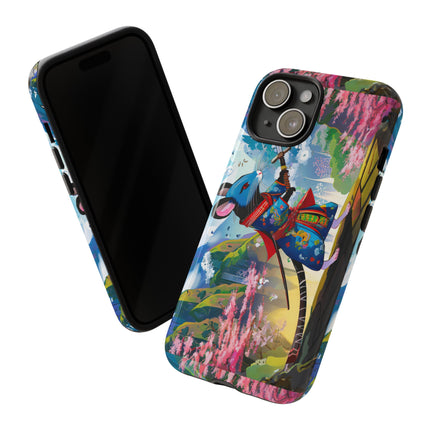 Cyber Samurai Rat Phone Cases
