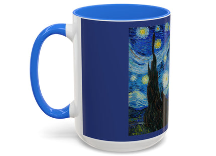 The Starry Night by Vincent Van Gogh Colorful Mugs (11oz, 15oz)