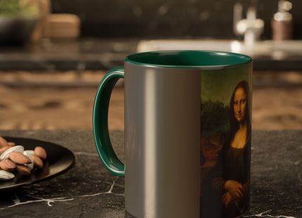 Mona Lisa by Leonardo da Vinci Colorful Mugs (11oz, 15oz)