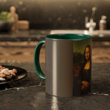Mona Lisa by Leonardo da Vinci Colorful Mugs (11oz, 15oz)