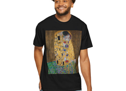 The Kiss by Gustav Klimt Unisex Garment-Dyed T-shirt