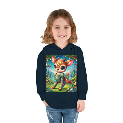 Fawn Defender Toddler Pullover Fleece Hoodie