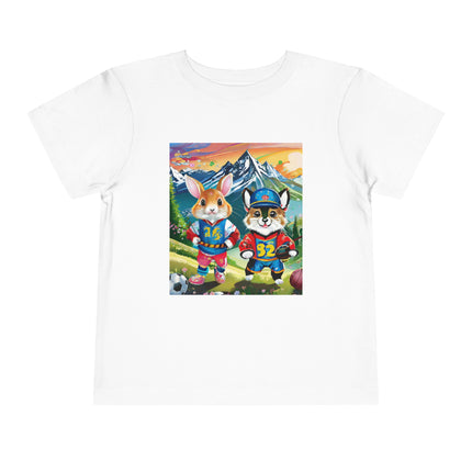 Animal Athletes Toddler Short Sleeve Tee