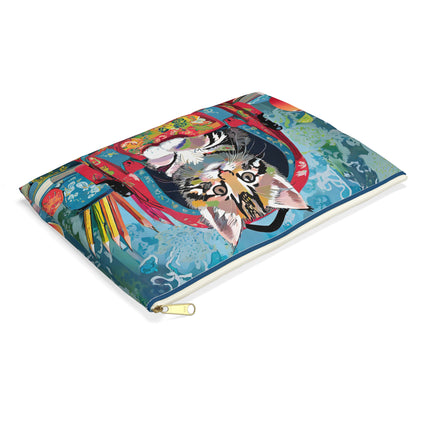 Whiskered Wanderings Pencil Case
