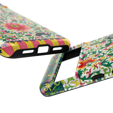Colorful Floral Pattern by Owen Jones Phone Cases