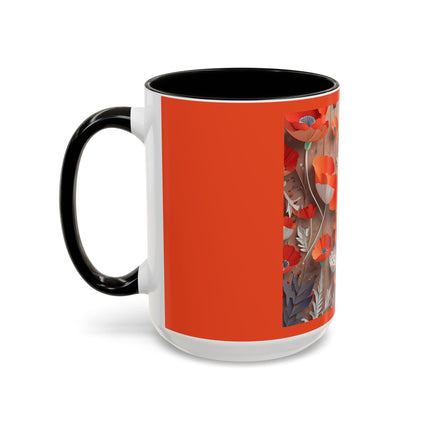 Poppy Fairy Colorful Mugs (11oz, 15oz)