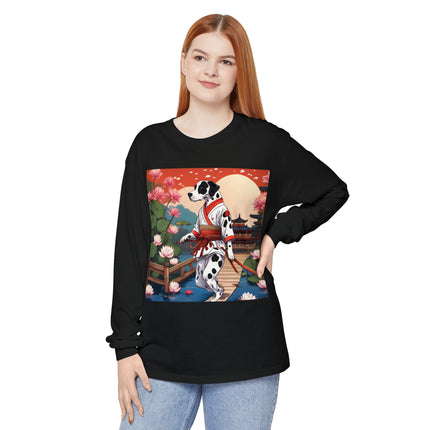 Doberman of the Rising Sun Long Sleeve T-Shirt