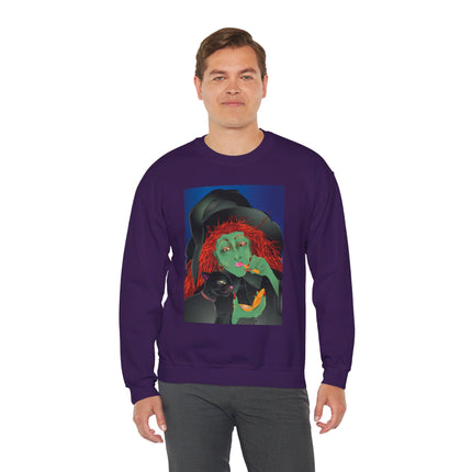 Mirror, Mirror A Witch's Touch Women’s Unisex Heavy Blend™ Crewneck Sweatshirt