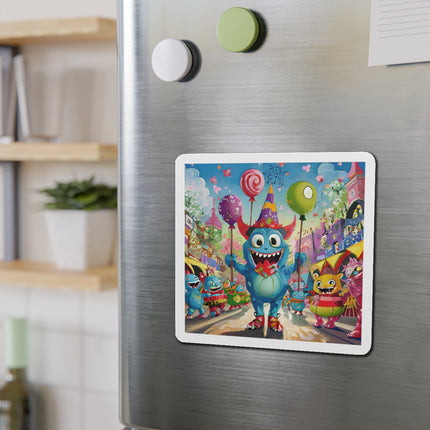 Monster Parade Madness Die-Cut Magnets (5 Sizes)