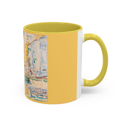 Saint-Tropez by Paul Signac Colorful Mugs (11oz, 15oz)