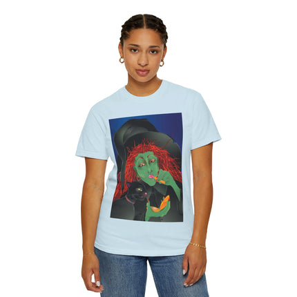 Mirror, Mirror A Witch's Touch Unisex Garment-Dyed T-shirt