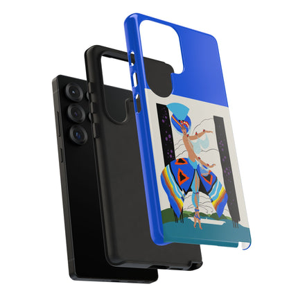 Exotic Dancer Phone Case – Vibrant Performance & Art Deco Flair