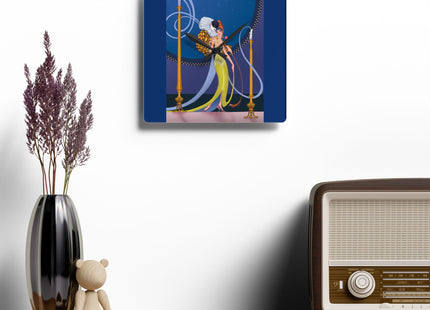 Smoke and Secrets Acrylic Wall Clock