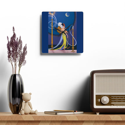 Smoke and Secrets Acrylic Wall Clock