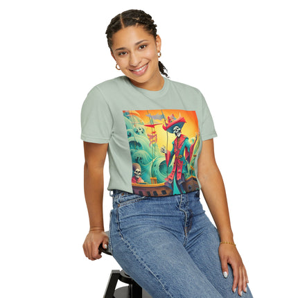 Skeleton Crew of the Misty Seas Unisex Garment-Dyed T-shirt