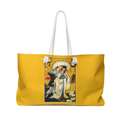 Golden Embrace Weekender Bag