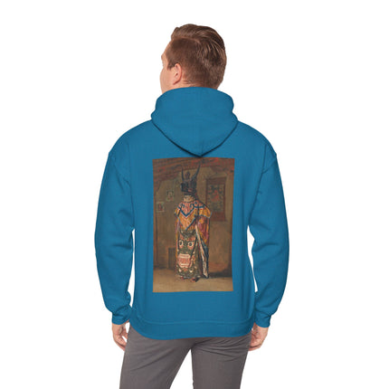 A Buddhist Lama by Vasily Vereshchagin Heavy Blend™ Hooded Sweatshirt