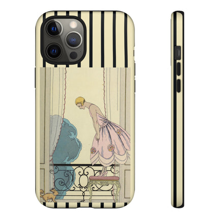 Falbalas et fanfreluches, La Souris by George Barbier Phone Cases