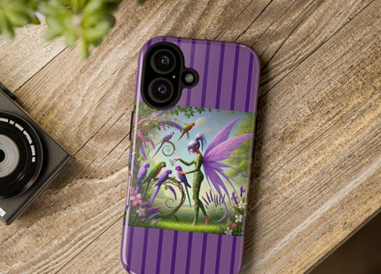 Lavender-Winged Fairy Phone Cases