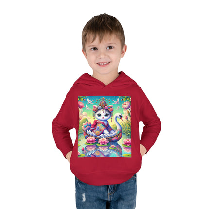 Geisha Kitten’s River Voyage Toddler Pullover Fleece Hoodie