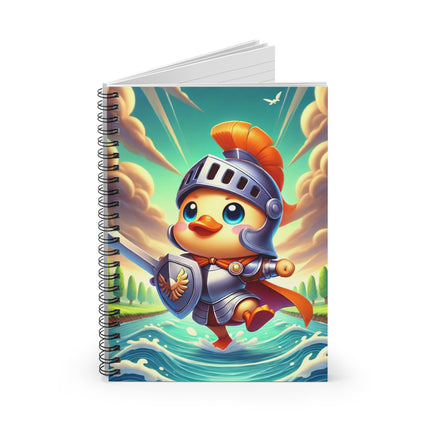 Valiant Duck Spiral Notebook - Ruled Line
