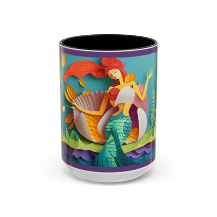 Charming Mermaid Colorful Mugs (11oz, 15oz)