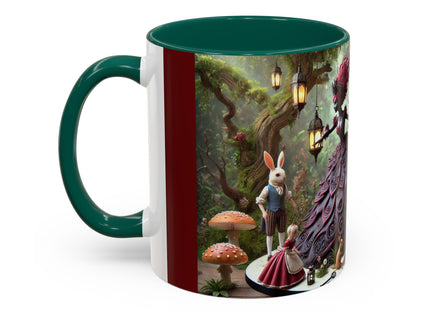 Malice in Wonderland – Gothic Halloween Colorful Mugs (11oz, 15oz)