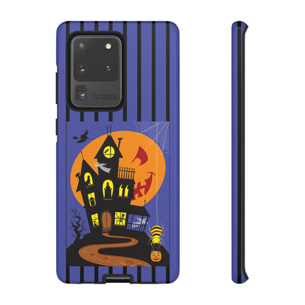 Halloween Night at the Haunted House Phone Cases