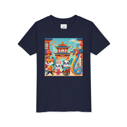 Lantern Street Dragon Parade Youth Short Sleeve Tee