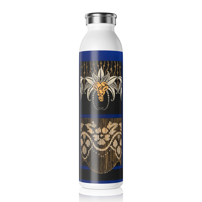 La décoration moderne dans le textile Pl. 4 by Gaston Charlet Slim Water Bottle