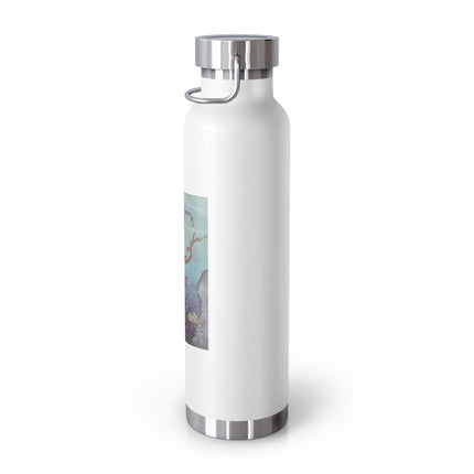 Beautiful Shells by Virginia Frances Sterrett Copper Vacuum Insulated Bottle, 22oz