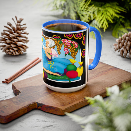 Blooms and Chicks Colorful Mugs (11oz, 15oz)