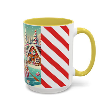 Nutcracker Candy-Striped Adventure Colorful Mugs (11oz, 15oz)