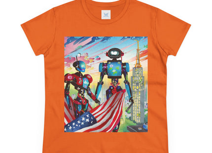 High Fashion Cyberpunk CIA Robots Cotton Tee
