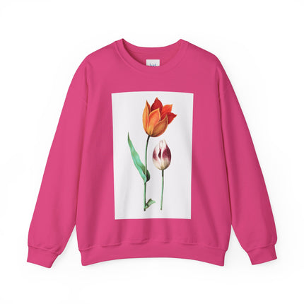 Tulip by Anselmus Boëtius de Boodt Heavy Blend™ Crewneck Sweatshirt