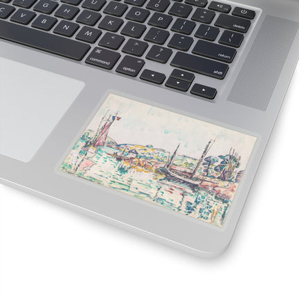 Concarneau by Paul Signac Kiss-Cut Stickers (4 Sizes)